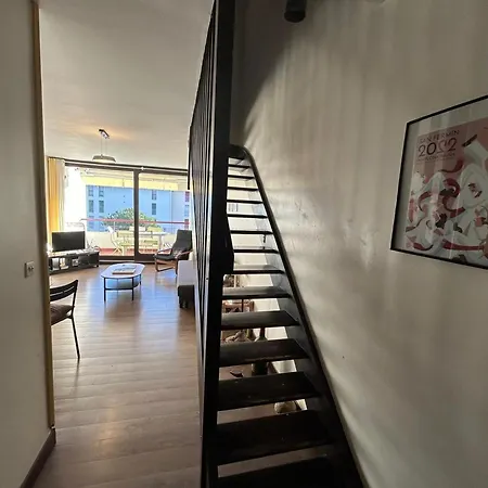 Apartamento Duplex T3 Lumineux Avec Terrasse, Parking, A 5 Min Du Centre - Fr-1-239-1092